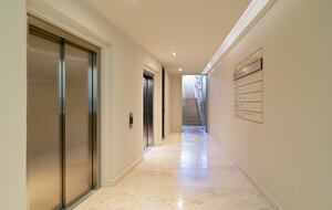 Home Exchange in Playa del Carmen, Mexico lobby elevator