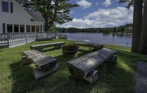 Home Exchange in Eagle River, WI fire pit