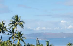 View from Deck - Molokai and Molokini