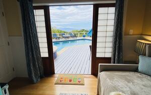 Guest Cabana w. Day Bed (=2 Twins), Kitchenette, Bathroom