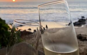 Sunset on Four Seasons Beach (5 Minutes away)