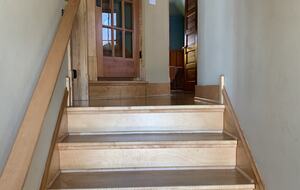 second floor and door to attic