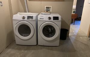 Basement washer/dryer