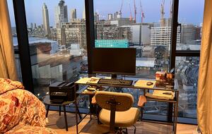 views from the study