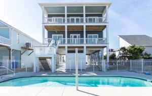 Sun-Soaked Beach Getaway - With a Pool! - Oak Island, North Carolina