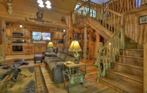 "A River Runs Through It" Chic Georgia Cabin - Cherry Log, Georgia