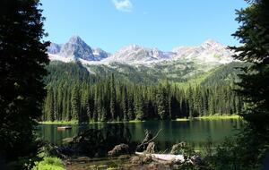 Island Lake just 30 minute drive from the house