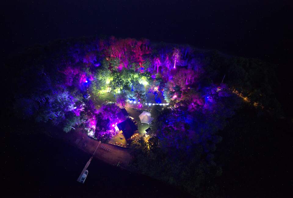 Entire Private Island + Lux Lakehouse with TWO Hot Tubs Luxury Home