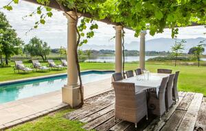 Front Garden with pool