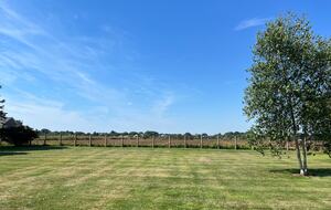Wide open views of farm to west with stunning sunsets