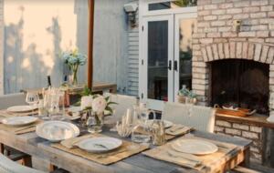 Main house outdoor dining