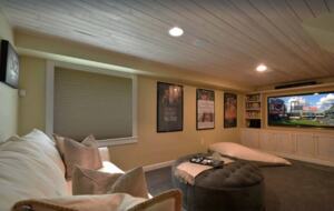 Main house media room