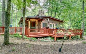 "A River Runs Through It" Chic Georgia Cabin - Cherry Log, Georgia