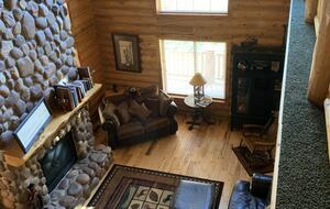 Living room from loft