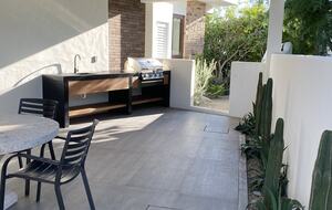 Back patio/grill area