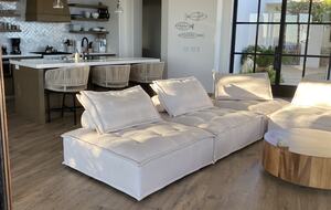 The main house area looking into the courtyard