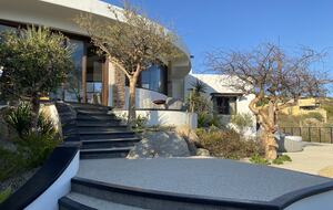 View of the house from the pool