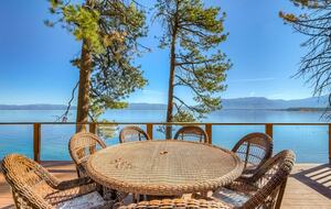 Lakefront Gem with a Private Beach and Shared Pier - South Lake Tahoe, California