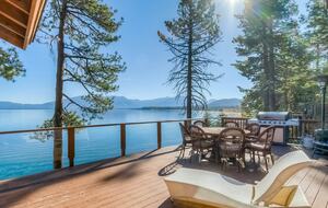 Lakefront Gem with a Private Beach and Shared Pier - South Lake Tahoe, California
