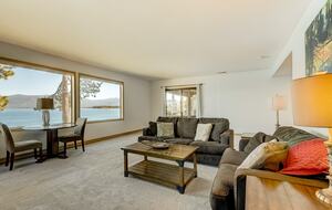 Lakefront Gem with a Private Beach and Shared Pier - South Lake Tahoe, California