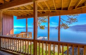 Lakefront Gem with a Private Beach and Shared Pier - South Lake Tahoe, California