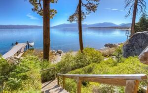 Lakefront Gem with a Private Beach and Shared Pier - South Lake Tahoe, California