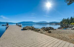 Lakefront Gem with a Private Beach and Shared Pier - South Lake Tahoe, California
