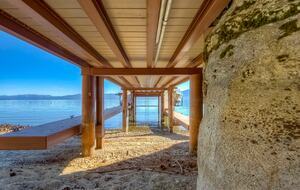 Lakefront Gem with a Private Beach and Shared Pier - South Lake Tahoe, California