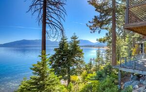 Lakefront Gem with a Private Beach and Shared Pier - South Lake Tahoe, California