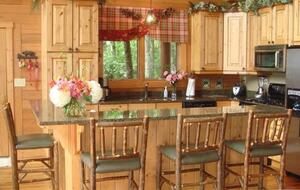 Luxury Log Home Overlooking Lake Glenville - Cullowhee, North Carolina