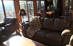 Luxury Log Home Overlooking Lake Glenville - Cullowhee, North Carolina