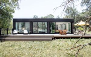 The smaller, second house