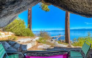 Lakefront Gem with a Private Beach and Shared Pier - South Lake Tahoe, California