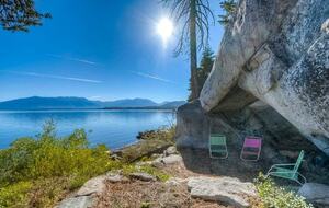 Lakefront Gem with a Private Beach and Shared Pier - South Lake Tahoe, California