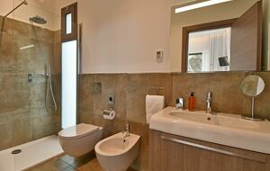 Shower room in sunrise bedroom ) same design for family bedroom ensuit