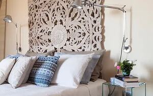 Master bedroom with valley views