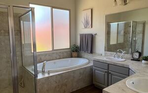 Master bathroom
