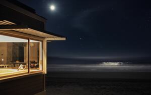 Contemporary Ocean Front Home - Stinson Beach, California