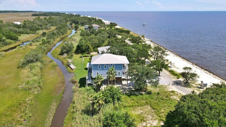 Private Gulf Front Home with Breathtaking Sunsets - Ocean Springs, Mississippi
