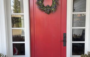 The front door. Welcome!
