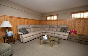 Downstairs great room