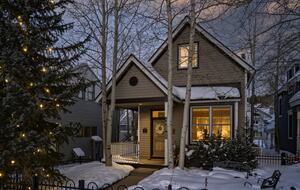 Cozy home in Breckenridge Historic District - ski, mountain bike & hike - walk to shopping + dining - Breckenridge, Colorado
