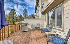 furnished deck with gas grill