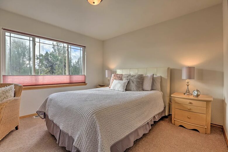 main level- bedroom 2 with queen bed