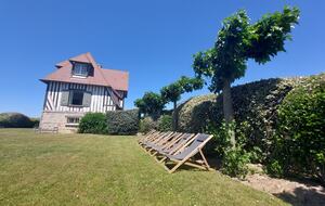 Le Bateau sur l'Herbe in Normandy - Benerville sur Mer, France