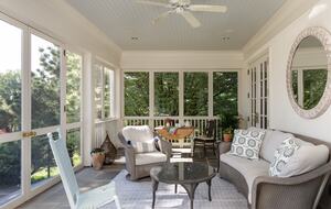 Screened porch