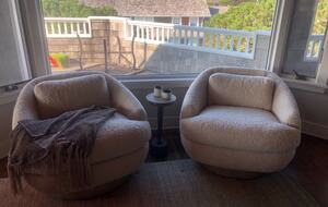 Sitting area of main house