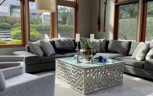 Living room of guest house.