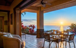 Walk directly from living room to pool area