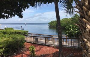 The entrance of the cut and the boardwalk